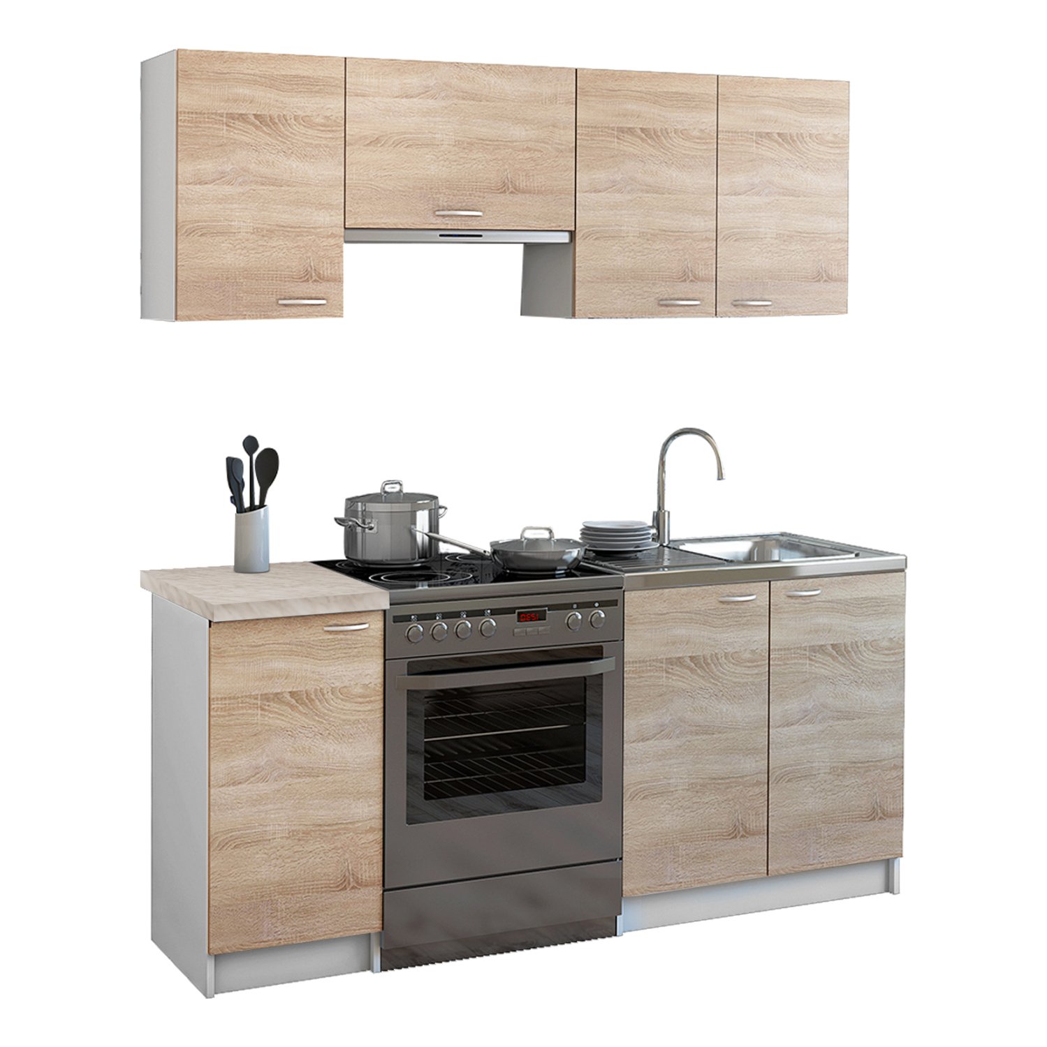 ΣΥΝΘΕΣΗ ΚΟΥΖΙΝΑΣ MAURICE ΜΕΛΑΜΙΝΗ SONAMA-ΛΕΥΚΟ HM2441 180x29 Αγόρασε ΣΥΝΘΕΣΗ ΚΟΥΖΙΝΑΣ MAURICE ΜΕΛΑΜΙΝΗ SONAMA-ΛΕΥΚΟ HM2441 180x29