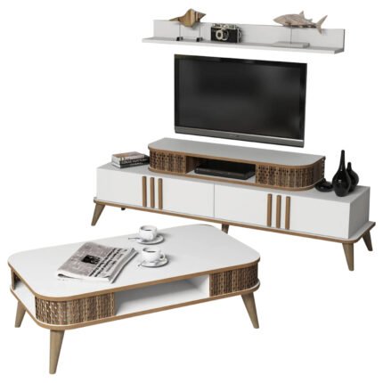 Αγόρασε ΣΥΝΘΕΣΗ ΣΑΛΟΝΙΟΥ 2 ΤΜΧ ΛΕΥΚΟ & ΚΑΡΥΔΙ HM11848.03 σε μοναδική τιμή στο clickforshop.gr