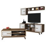 Αγόρασε ΣΥΝΘΕΣΗ ΣΑΛΟΝΙΟΥ ΜΕΛΑΜΙΝΗΣ 2ΤΜΧ ΚΑΡΥΔΙ-ΛΕΥΚΟ HM11852.03 σε μοναδική τιμή στο clickforshop.gr