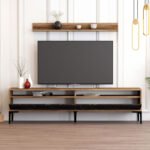 ΣΥΝΘΕΣΗ ΣΑΛΟΝΙΟΥ ΜΕΛΑΜΙΝΗΣ 2ΤΜΧ ΚΑΡΥΔΙ-BLACK MARBLE HM11855.01 - Image 6