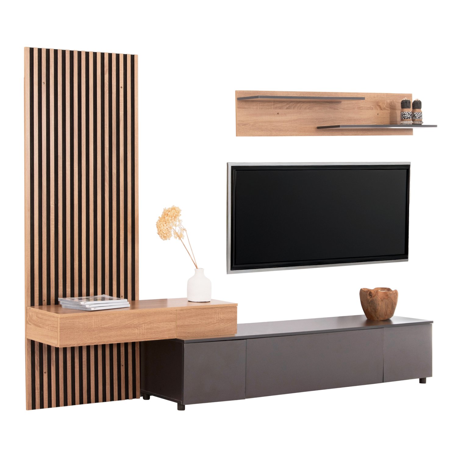 ΣΥΝΘΕΣΗ ΤΗΛΕΟΡΑΣΗΣ DORT HM18076.02 ΜΕΛΑΜΙΝΗ ΣΕ ΣΟΝΑΜΑ-ΣΚΟΥΡΟ ΓΚΡΙ 249.5x42.2x199.5Υεκ Αγόρασε ΣΥΝΘΕΣΗ ΤΗΛΕΟΡΑΣΗΣ DORT HM18076.02 ΜΕΛΑΜΙΝΗ ΣΕ ΣΟΝΑΜΑ-ΣΚΟΥΡΟ ΓΚΡΙ 249.5x42.2x199.5Υεκ σε μοναδική τιμή στο clickforshop.gr