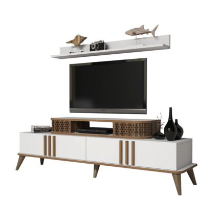 Αγόρασε ΣΥΝΘΕΣΗ ΤΗΛΕΟΡΑΣΗΣ HM9515.03 ΜΕΛΑΜΙΝΗΣ ΣΕ ΛΕΥΚΟ & ΚΑΡΥΔΙ ΧΡΩΜΑ 168x39x51.6Y εκ. σε μοναδική τιμή στο clickforshop.gr