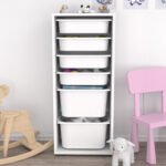 ΣΥΡΤΑΡΙΕΡΑ SANI HM18214.01 ΜΕΛΑΜΙΝΗ ΣΕ ΛΕΥΚΟ-6 ΛΕΥΚΑ ΣΥΡΤΑΡΙΑ P.E. 45,5x30x109Υεκ - Image 4