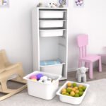 ΣΥΡΤΑΡΙΕΡΑ SANI HM18214.01 ΜΕΛΑΜΙΝΗ ΣΕ ΛΕΥΚΟ-6 ΛΕΥΚΑ ΣΥΡΤΑΡΙΑ P.E. 45,5x30x109Υεκ - Image 6