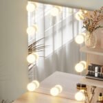 ΤΟΥΑΛΕΤΑ ΜΕ ΦΩΤΙΣΜΟ LED & ΡΑΦΙΑ LAURYN HM2501.01 ΜΕΛΑΜΙΝΗ ΣΕ SONAMA 75x40x134.5Υεκ - Image 5