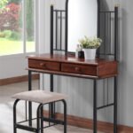 Αγόρασε ΤΟΥΑΛΕΤΑ REVEN ΜΕ ΣΚΑΜΠΩ ΚΑΙ ΚΑΘΡΕΠΤΗ ΜΕΤΑΛΛΟ & ΞΥΛΟ 33x90x148Y εκ.HM308 σε μοναδική τιμή στο clickforshop.gr