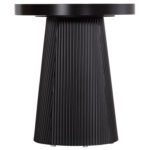 ΤΡΑΠΕΖΑΚΙ ΒΟΗΘΗΤΙΚΟ DENTON HM18023.01 MDF TOP ΦΥΣΙΚΟ ΞΥΛΟΥ-ΒΑΣΗ ΜΑΥΡΗ Φ45x51,5Υεκ. - Image 3