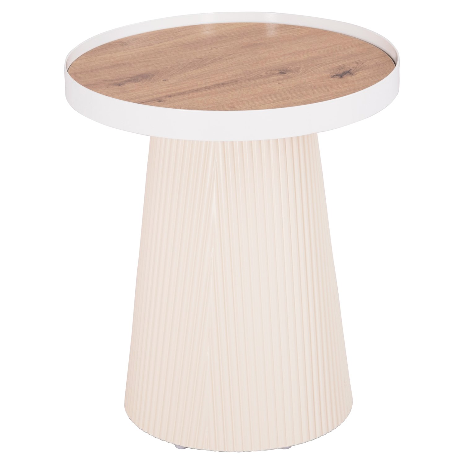 ΤΡΑΠΕΖΑΚΙ ΒΟΗΘΗΤΙΚΟ DENTON HM18023.02 MDF TOP ΦΥΣΙΚΟ ΞΥΛΟΥ-ΒΑΣΗ ΛΕΥΚΗ Φ45x51 Αγόρασε ΤΡΑΠΕΖΑΚΙ ΒΟΗΘΗΤΙΚΟ DENTON HM18023.02 MDF TOP ΦΥΣΙΚΟ ΞΥΛΟΥ-ΒΑΣΗ ΛΕΥΚΗ Φ45x51