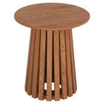 ΤΡΑΠΕΖΑΚΙ ΒΟΗΘΗΤΙΚΟ TALBERT HM18025 MDF ΣΕ ΦΥΣΙΚΟ ΞΥΛΟΥ Φ45x50,5Υεκ. - Image 4