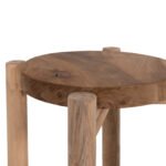 ΤΡΑΠΕΖΑΚΙ ΒΟΗΘΗΤΙΚΟ HOVER HM7900 ΞΥΛΟ ΤΕΑΚ ΣΕ ΦΥΣΙΚΟ ΧΡΩΜΑ Φ30x50Υεκ. - Image 6