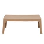 ΤΡΑΠΕΖΑΚΙ ΟΡΘΟΓΩΝΙΟ SLEEK HM6367.03 ΠΟΛΥΠΡΟΠΥΛΕΝΙΟ ΚΑΠΟΥΤΣΙΝΟ 105x64x40Υεκ. - Image 3