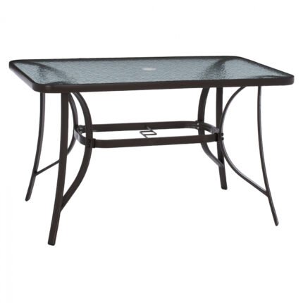 Αγόρασε ΤΡΑΠΕΖΙ BRAVO ΜΕΤΑΛΛΙΚΟ ΚΑΦΕ ΓΥΑΛ.ΕΠΙΦΑΝΕΙΑ ΜΕ ΤΡΥΠΑ ΟΜΠΡΕΛΑΣ 120Χ70Χ72Υεκ.HM5021.12 σε μοναδική τιμή στο clickforshop.gr