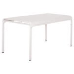 ΤΡΑΠΕΖΙ ΑΛΟΥΜΙΝΙΟΥ RACHEL HM6339.02 ΛΕΥΚΟ 150x80x75Υεκ. - Image 4