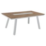 Αγόρασε ΤΡΑΠΕΖΙ ΑΛΟΥΜΙΝΙΟΥ TABER HM5131.11 ΛΕΥΚΟ ΜΕ POLYWOOD ΕΠΙΦΑΝΕΙΑ 200x100x75Υ σε μοναδική τιμή στο clickforshop.gr