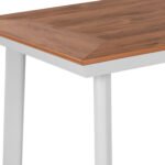 ΤΡΑΠΕΖΙ ΑΛΟΥΜΙΝΙΟΥ TABER ΜΕ POLYWOOD ΛΕΥΚΟ 120x80x72,5Υ εκ. HM5562.01 - Image 5