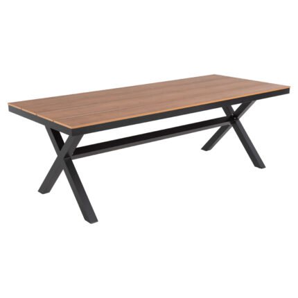 Αγόρασε ΤΡΑΠΕΖΙ ΑΛΟΥΜΙΝΙΟΥ ΟΡΘΟΓΩΝΙΟ TAWNEE HM6039.01 ΑΝΘΡΑΚΙ-POLYWOOD ΦΥΣΙΚΟ 219