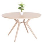 Αγόρασε ΤΡΑΠΕΖΙ ΑΛΟΥΜΙΝΙΟΥ ΣΤΡΟΓΓΥΛΟ HIGER HM6290.04 ΚΑΠΟΥΤΣΙΝΟ Φ126x74Υεκ. σε μοναδική τιμή στο clickforshop.gr