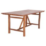 ΤΡΑΠΕΖΙ GROOVE HM9390.01 ΑΠΟ ΞΥΛΟ ΜΑΣΙΦ ΤΕΑΚ 220X100X90Υεκ. - Image 4