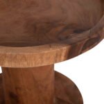 ΤΡΑΠΕΖΙ ΒΟΗΘΗΤΙΚΟ BERMAL HM9889.11 ΜΑΣΙΦ ΞΥΛΟ SUAR ΣΕ ΦΥΣΙΚΟ Φ35x65Υεκ. - Image 4