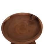 ΤΡΑΠΕΖΙ ΒΟΗΘΗΤΙΚΟ BERMAL HM9889.11 ΜΑΣΙΦ ΞΥΛΟ SUAR ΣΕ ΦΥΣΙΚΟ Φ35x65Υεκ. - Image 5