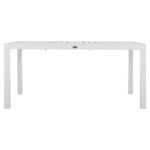 ΤΡΑΠΕΖΙ ΕΠΕΚΤΕΙΝΟΜΕΝΟ KRUM HM6277.01 ΑΛΟΥΜΙΝΙΟ ΛΕΥΚΟ 160-240x90x73Υεκ. - Image 3