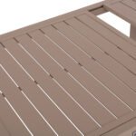 ΤΡΑΠΕΖΙ ΕΠΕΚΤΕΙΝΟΜΕΝΟ KRUM HM6277.04 ΑΛΟΥΜΙΝΙΟ ΚΑΠΟΥΤΣΙΝΟ 160-240x90x73Υεκ. - Image 5