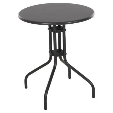 Αγόρασε ΤΡΑΠΕΖΙ ΕΞ.ΧΩΡΟΥ ΣΤΡΟΓΓΥΛΟ LINO HM5973.01 ΜΕΤΑΛΛΙΚΟ ΓΚΡΙ Φ60x70Υεκ. σε μοναδική τιμή στο clickforshop.gr