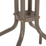 ΤΡΑΠΕΖΙ ΕΞ.ΧΩΡΟΥ ΣΤΡΟΓΓΥΛΟ LINO HM5973.04 ΜΕΤΑΛΛΙΚΟ ΣΑΜΠΑΝΙ Φ60x70Υεκ. - Image 6