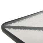 ΤΡΑΠΕΖΙ ΕΞΩΤ.ΧΩΡΟΥ FIGO HM5972.01 ΜΕΤΑΛΛΟ ΓΚΡΙ-ΓΥΑΛΙΝΗ ΕΠΙΦΑΝΕΙΑ 80Χ80Χ71Υεκ - Image 5