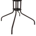 ΤΡΑΠΕΖΙ ΕΞΩΤ.ΧΩΡΟΥ FIGO HM5972.02 ΜΕΤΑΛΛΟ ΚΑΦΕ-ΓΥΑΛΙΝΗ ΕΠΙΦΑΝΕΙΑ 80Χ80Χ71Υεκ - Image 6