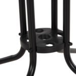 ΤΡΑΠΕΖΙ ΕΞΩΤ.ΧΩΡΟΥ FIGO HM5972.03 ΜΕΤΑΛΛΟ ΜΑΥΡΟ-ΓΥΑΛΙΝΗ ΕΠΙΦΑΝΕΙΑ 80Χ80Χ71Υεκ - Image 6