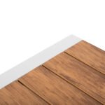 ΤΡΑΠΕΖΙ ΕΞΩΤ.ΧΩΡΟΥ GOYA HM6059.01 ΑΛΟΥΜΙΝΙΟ ΛΕΥΚΟ & POLYWOOD 160X80Χ75Υεκ. - Image 6
