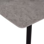 ΤΡΑΠΕΖΙ RAVEN HM18149.13 ΚΕΡΑΜΙΚΟ TOP ΜΕ ΟΨΗ ΓΚΡΙ ΜΑΡΜΑΡΟ 140x80x74Υεκ. - Image 6