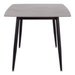 ΤΡΑΠΕΖΙ RAVEN HM18150.13 ΚΕΡΑΜΙΚΟ TOP ΜΕ ΟΨΗ ΓΚΡΙ ΜΑΡΜΑΡΟ 160x80x74Υεκ. - Image 5