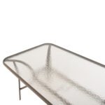 ΤΡΑΠΕΖΙ BRUNO HM5106.04 ΣΑΜΠΑΝΙ ΜΕΤΑΛΛΙΚΟ ΜΕ ΓΥΑΛΙΝΗ ΕΠΙΦΑΝΕΙΑ 140Χ80Χ71Υεκ - Image 5