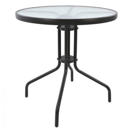 Αγόρασε ΤΡΑΠΕΖΙ LIMA Φ70Χ70Υεκ.ΜΕΤΑΛΛΙΚΟ ΓΚΡΙ ΜΕ ΓΥΑΛΙΝΗ ΕΠΙΦΑΝΕΙΑ HM5146.01 σε μοναδική τιμή στο clickforshop.gr