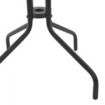 ΤΡΑΠΕΖΙ LIMA Φ70Χ70Υεκ.ΜΕΤΑΛΛΙΚΟ ΓΚΡΙ ΜΕ ΓΥΑΛΙΝΗ ΕΠΙΦΑΝΕΙΑ HM5146.01 - Image 6