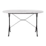 ΤΡΑΠΕΖΙ DELILAH ΜΕ ΒΑΣΗ ΑΠΟ ΜΑΝΤΕΜΙ HM440 ΜΕ ΜΑΡΜΑΡΟ ΟΒΑΛ 120Χ59X72 - Image 3