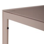 ΤΡΑΠΕΖΙ ΜΕΤΑΛΛΙΚΟ OFER ΟΡΘΟΓΩΝΙΟ ΚΑΠΟΥΤΣΙΝΟ ΜΕ ΓΥΑΛΙ ΚΑΠΟΥΤΣΙΝΟ 150X90Χ75Υεκ. HM5767.04 - Image 4