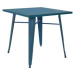 Αγόρασε ΤΡΑΠΕΖΙ ΜΕΤΑΛΛΙΚΟ ΣΕ ΧΡΩΜΑ ΜΠΛΕ ΠΑΤΙΝΑ HM0608.88 80X80X76 σε μοναδική τιμή στο clickforshop.gr