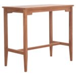 ΤΡΑΠΕΖΙ ΜΠΑΡ CRANSTON HM18111 ΞΥΛΟ ΤΕΑΚ--ΦΥΣΙΚΟ ΧΡΩΜΑ 120x60x105Υεκ. - Image 4