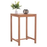 Αγόρασε ΤΡΑΠΕΖΙ ΜΠΑΡ ΤΕΤΡΑΓΩΝΟ PRESSCOT HM18113 ΞΥΛΟ TEAK ΣΕ ΦΥΣΙΚΟ 70x70x105Υεκ. σε μοναδική τιμή στο clickforshop.gr