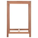 ΤΡΑΠΕΖΙ ΜΠΑΡ ΤΕΤΡΑΓΩΝΟ PRESSCOT HM18113 ΞΥΛΟ TEAK ΣΕ ΦΥΣΙΚΟ 70x70x105Υεκ. - Image 6