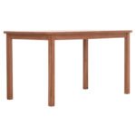 ΤΡΑΠΕΖΙ ΟΡΘΟΓΩΝΙΟ PRESSCOT HM18123 ΞΥΛΟ TEAK--ΦΥΣΙΚΟ 140x80x76Υεκ. - Image 4