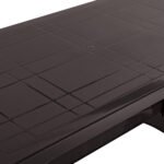 ΤΡΑΠΕΖΙ ΠΟΛΥΠΡΟΠΥΛΕΝΙΟΥ CORNWALL HM5738.03 ΚΑΦΕ 140X80X73.5Yεκ. - Image 4