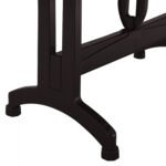 ΤΡΑΠΕΖΙ ΠΟΛΥΠΡΟΠΥΛΕΝΙΟΥ CORNWALL HM5738.03 ΚΑΦΕ 140X80X73.5Yεκ. - Image 6