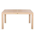 ΤΡΑΠΕΖΙ ΠΟΛΥΠΡΟΠΥΛΕΝΙΟΥ ΟΡΘΟΓΩΝΙΟ TODOR HM6147.04 ΚΑΠΟΥΤΣΙΝΟ ΟΨΗ WICKER 140x80x75Υεκ. - Image 3