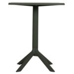 ΤΡΑΠΕΖΙ ΠΟΛΥΠΡΟΠΥΛΕΝΙΟΥ ΤΕΤΡΑΓΩΝΟ TERRIN HM6125.15 DARK OLIVE 60x60x75Υεκ. - Image 4