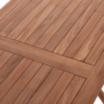 ΤΡΑΠΕΖΙ ΠΤΥΣΣΟΜΕΝΟ ΟΡΘΟΓΩΝΙΟ ERIS HM18117 ΞΥΛΟ TEAK--ΦΥΣΙΚΟ 120x70x76Υεκ. - Image 6