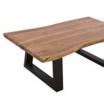 ΤΡΑΠΕΖΙ ΣΑΛΟΝΙΟΥ MONTANA 4εκ. ΠΑΧΟΣ ΜΑΣΙΦ ΞΥΛΟ ΑΚΑΚΙΑΣ ΦΥΣΙΚΟ HM8166.11 115x63x40Υ εκ. - Image 4